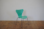 Fritz Hansen Serie 7 türkis 3107 Arne Jacobsen