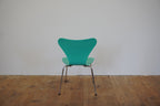 Fritz Hansen Serie 7 türkis 3107 Arne Jacobsen