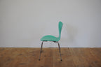 Fritz Hansen Serie 7 türkis 3107 Arne Jacobsen