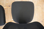 Giroflex Besucherstuhl 353 Stoff schwarz 2er Set