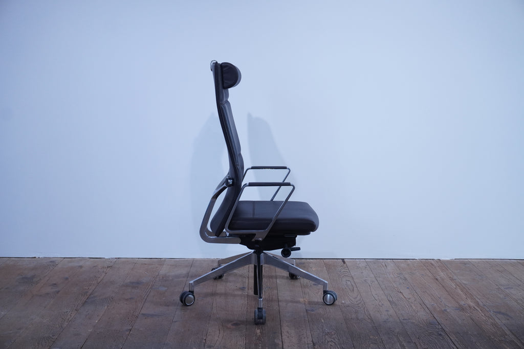 Girsberger Bürostuhl Diagon Executive Leder braun