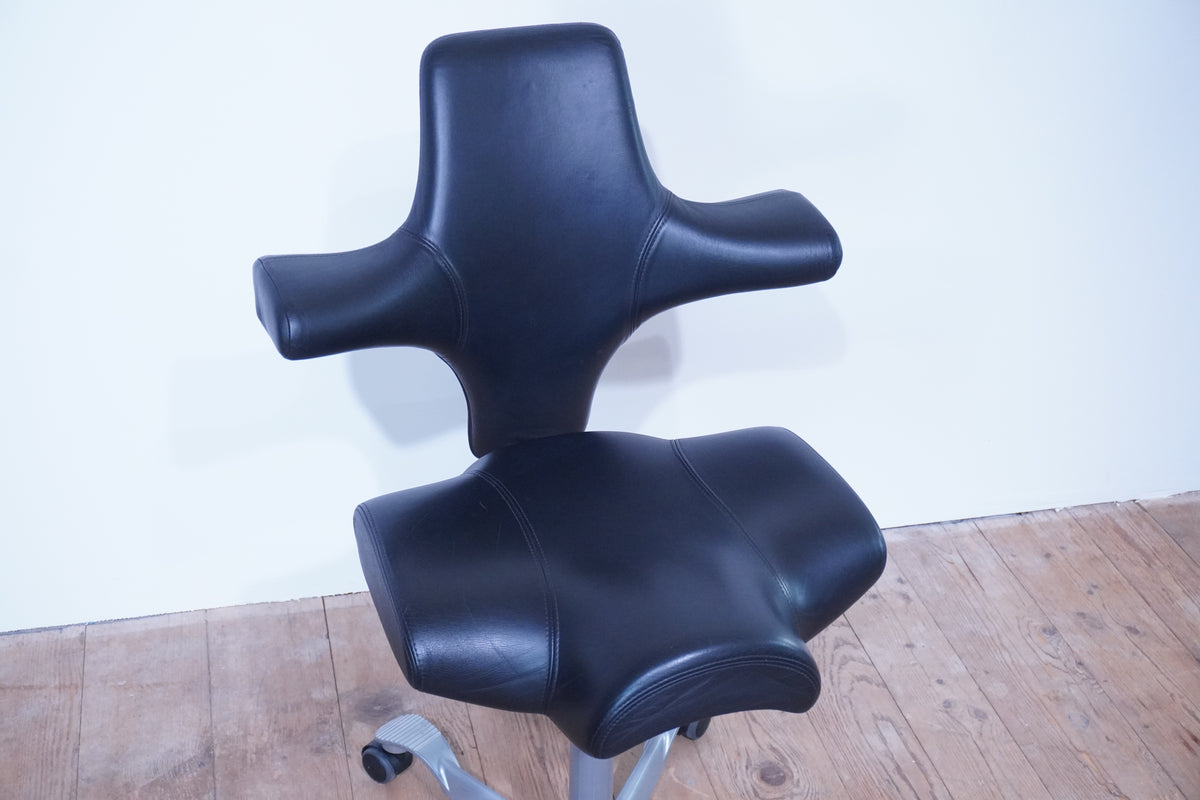 HAG Capisco 8106 Leder schwarz Nr. 1