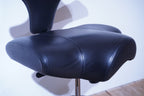 HAG Capisco 8106 Sattelstuhl mit Fussring Leder schwarz