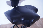 HAG Capisco 8106 Sattelstuhl mit Fussring Leder schwarz