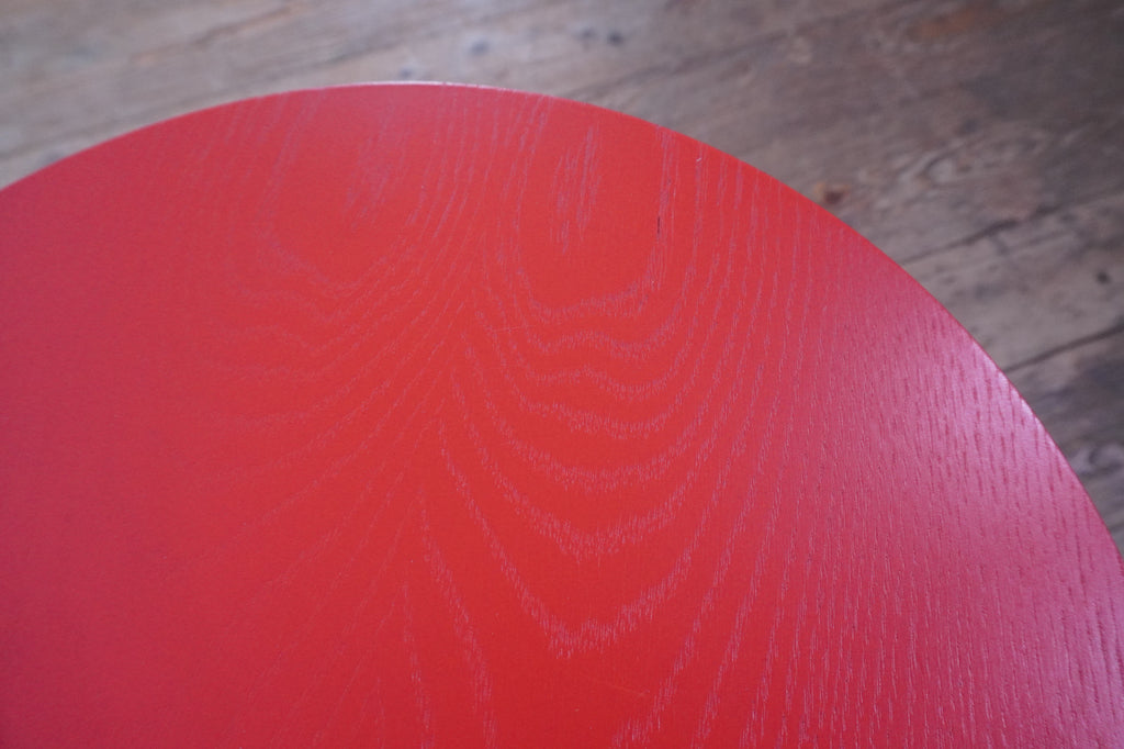 HAY Slit Table Eiche rot
