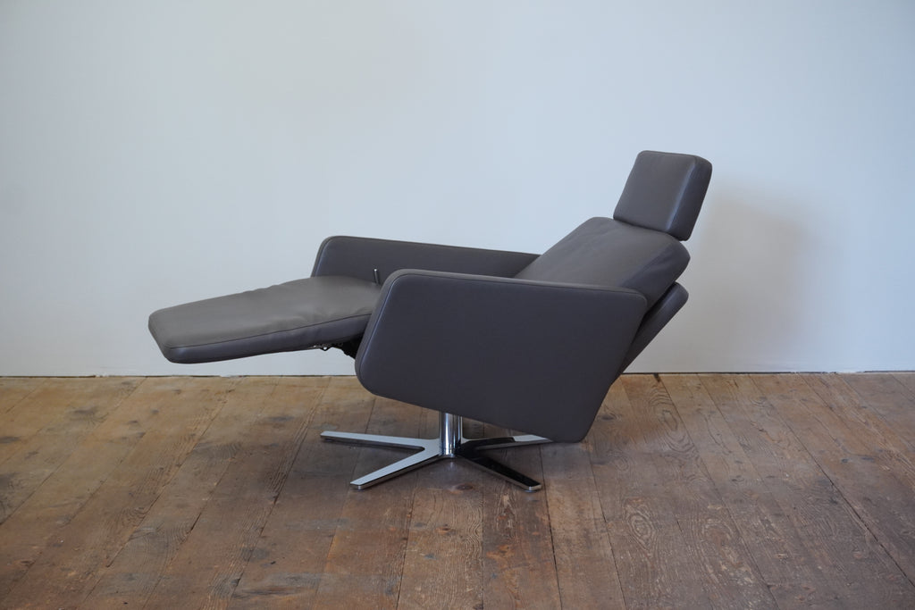 Intertime Nano Hochsessel Leder taupe