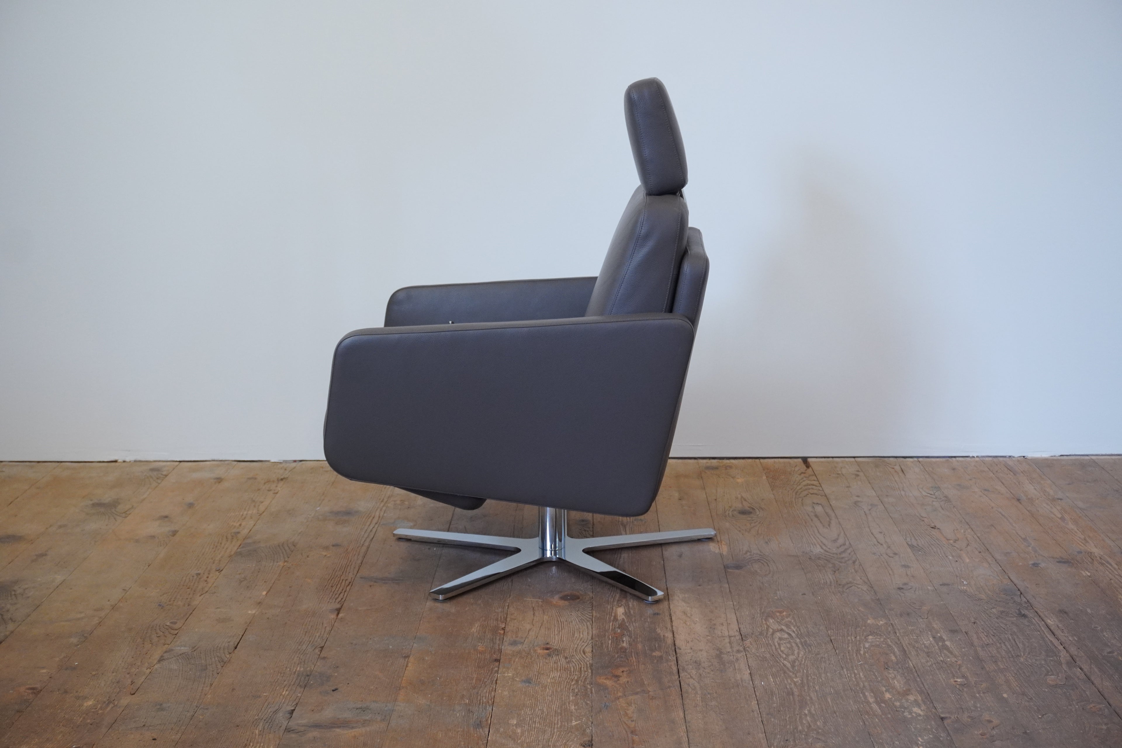 Intertime Nano Hochsessel Leder taupe