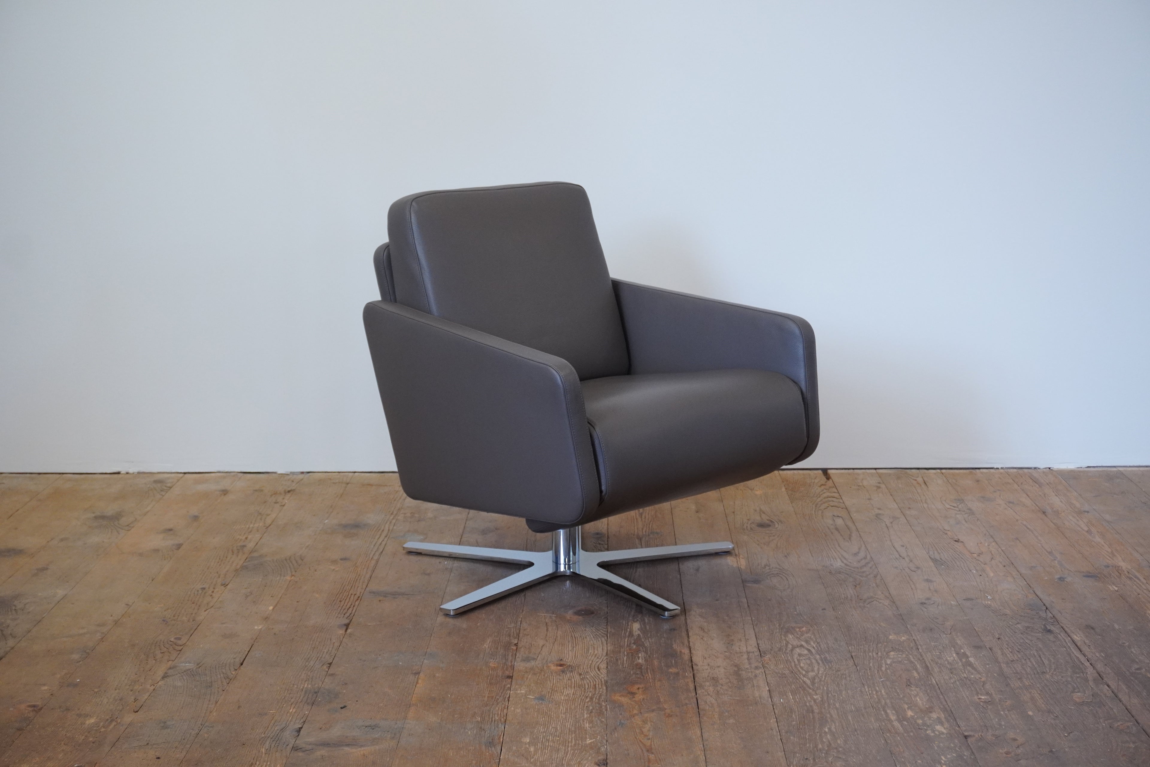 Intertime Nano Hochsessel Leder taupe