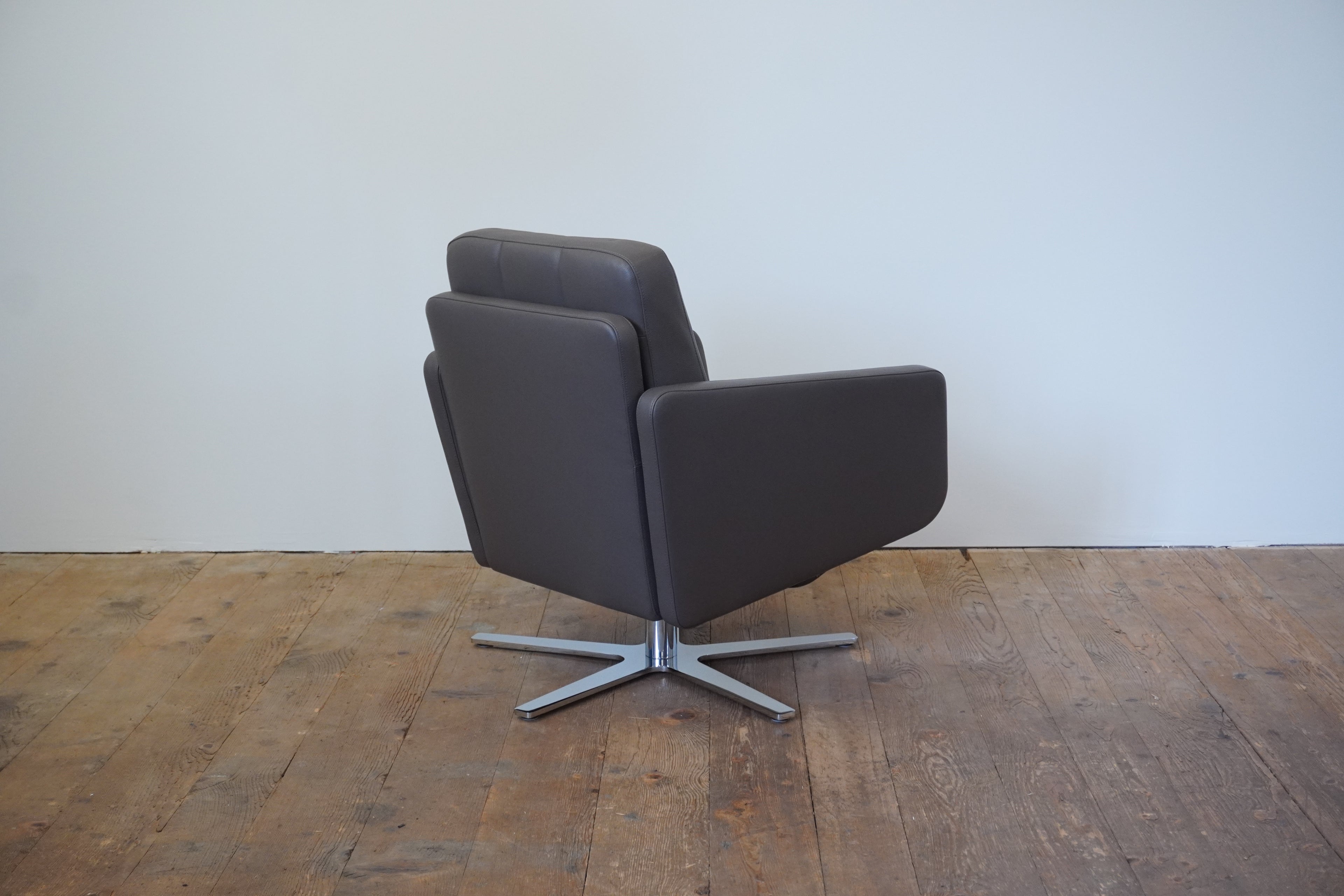 Intertime Nano Hochsessel Leder taupe