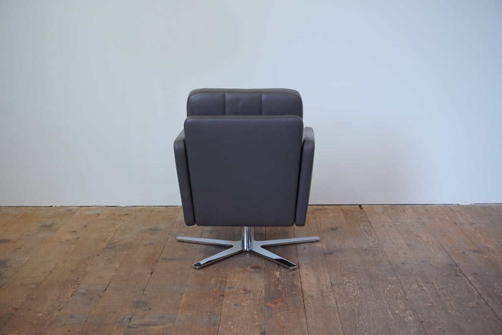 Intertime Nano Hochsessel Leder taupe