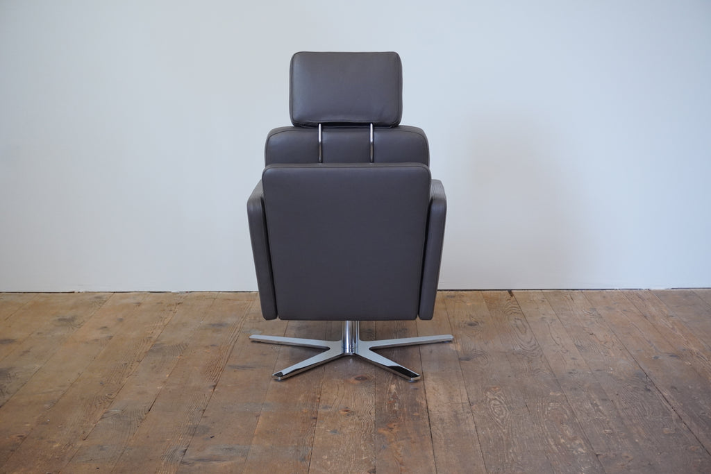Intertime Nano Hochsessel Leder taupe