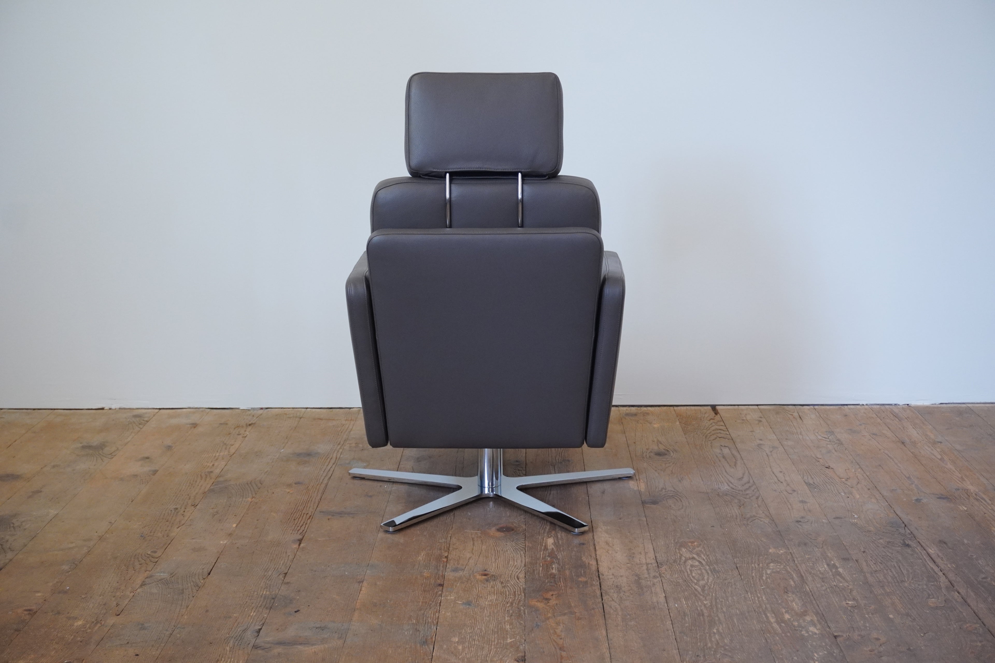 Intertime Nano Hochsessel Leder taupe