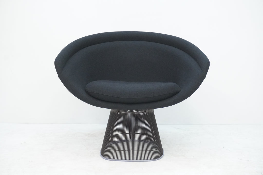 Knoll Platner Lounge Chair Stoff Tonus schwarz