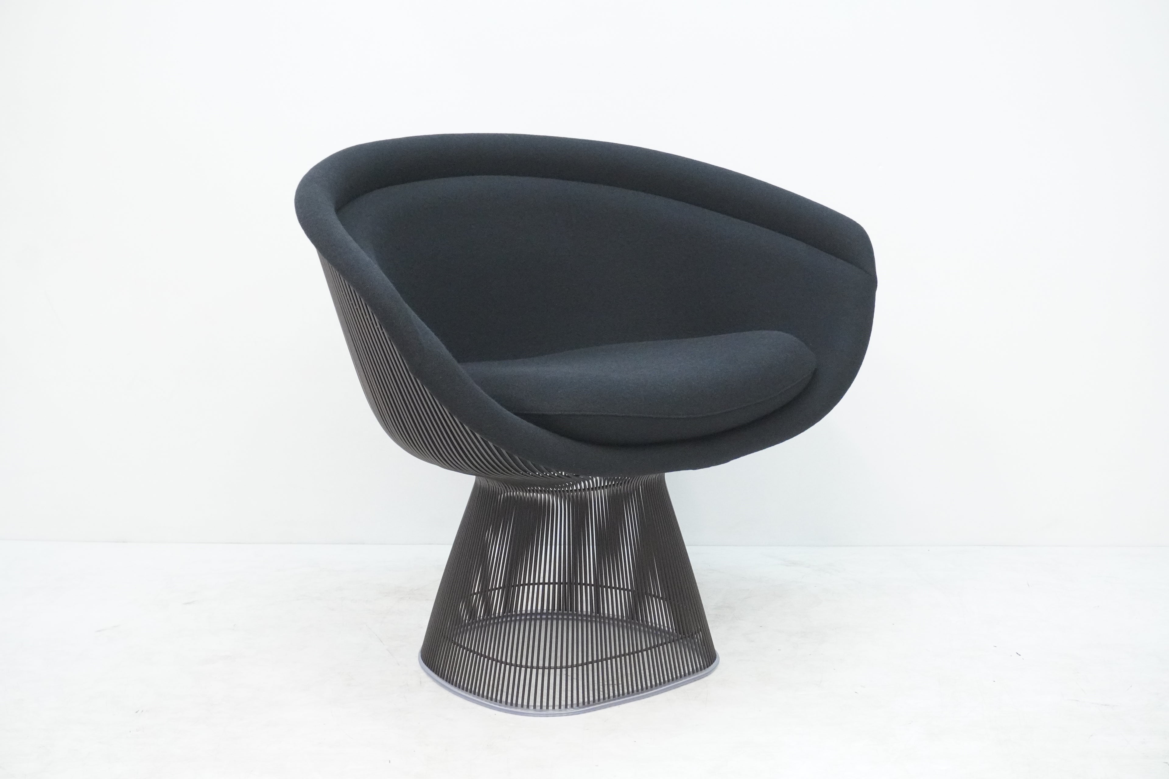 Knoll Platner Lounge Chair Stoff Tonus schwarz