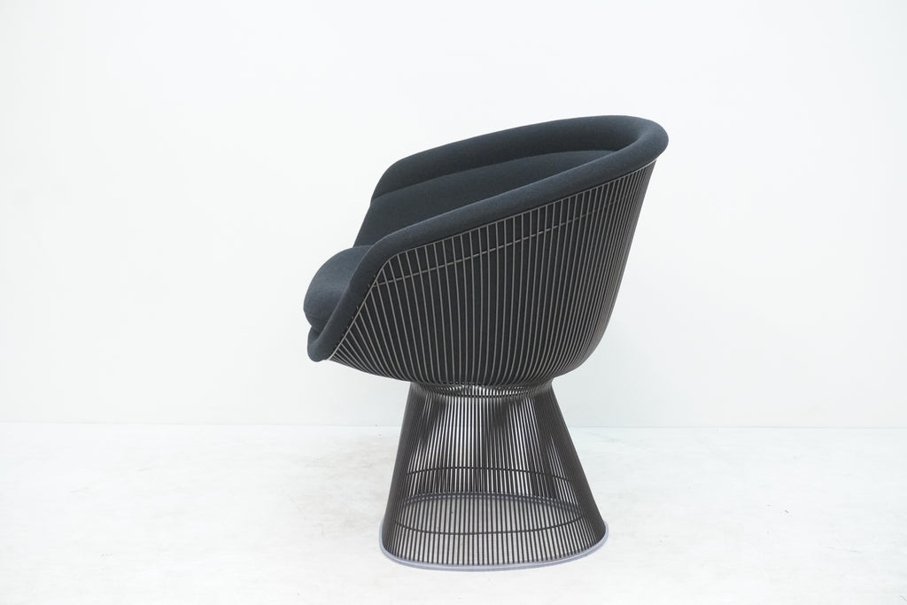 Knoll Platner Lounge Chair Stoff Tonus schwarz