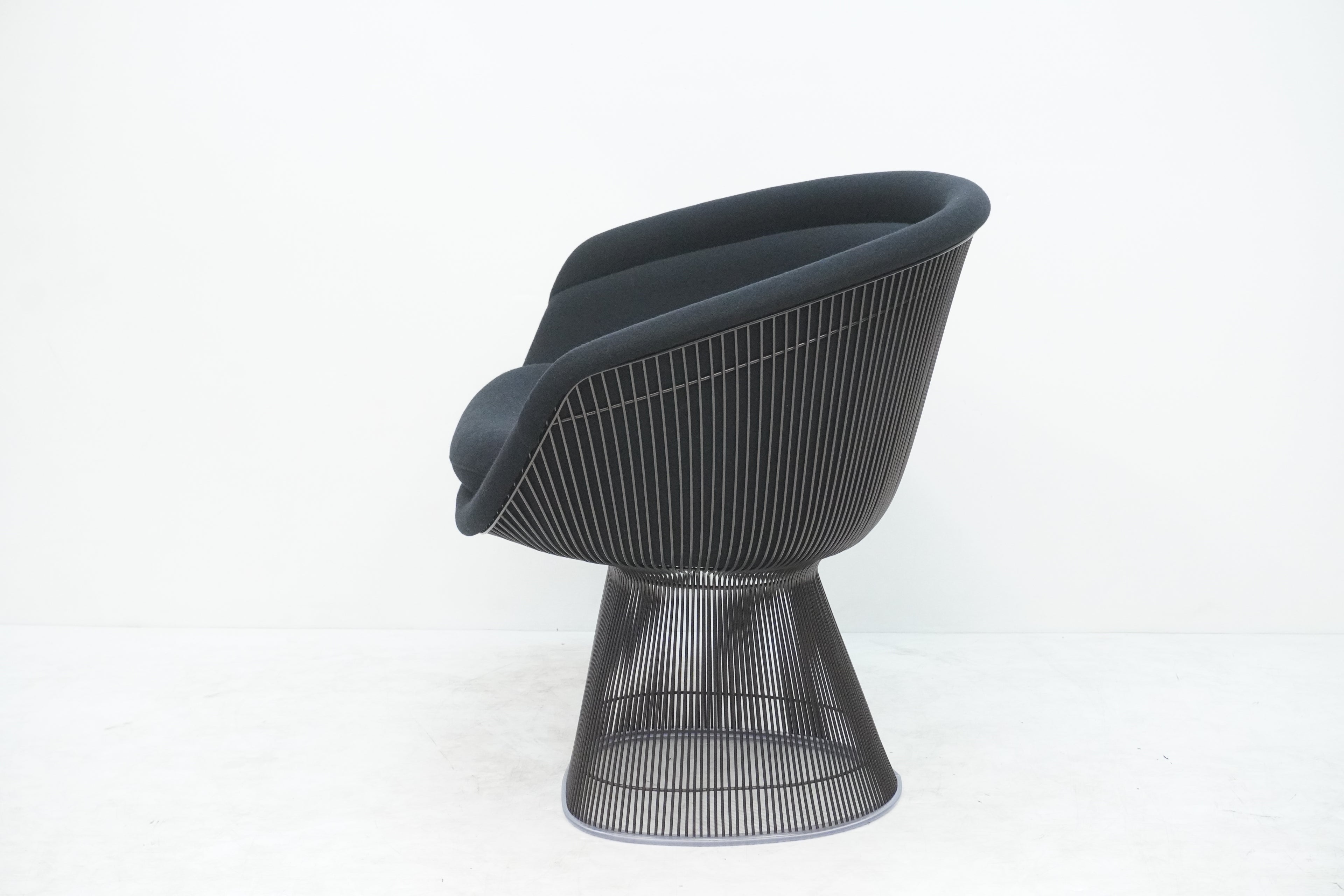 Knoll Platner Lounge Chair Stoff Tonus schwarz