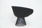 Knoll Platner Lounge Chair Stoff Tonus schwarz