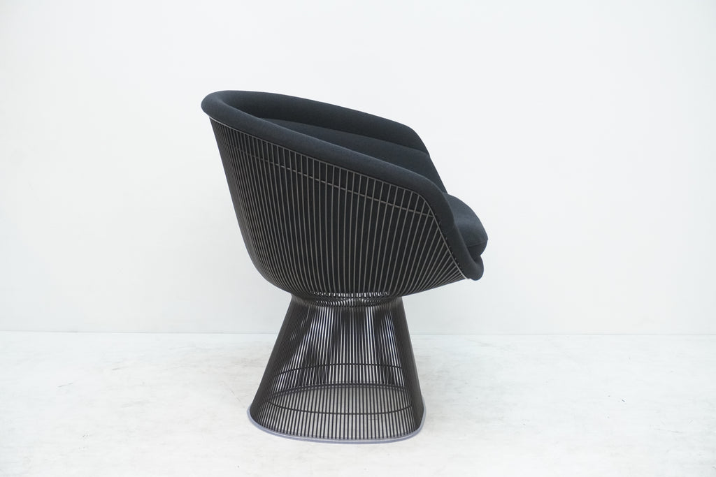 Knoll Platner Lounge Chair Stoff Tonus schwarz