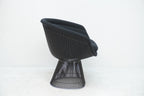 Knoll Platner Lounge Chair Stoff Tonus schwarz