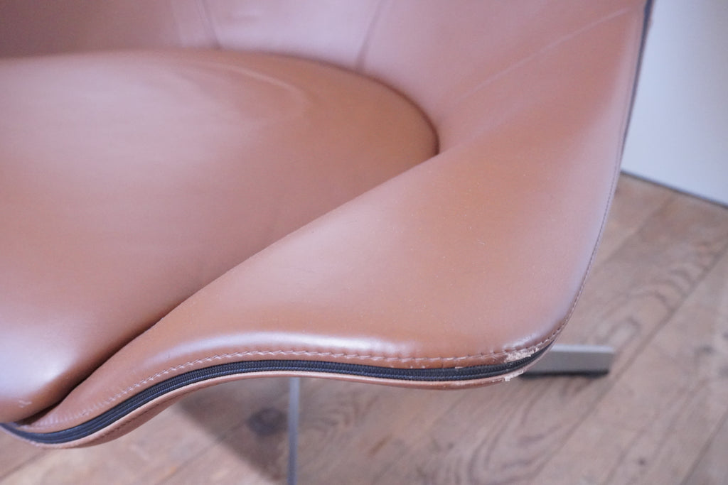 Matteo Grassi Lounge Chair Leder cognac