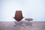 Matteo Grassi Lounge Chair Leder cognac