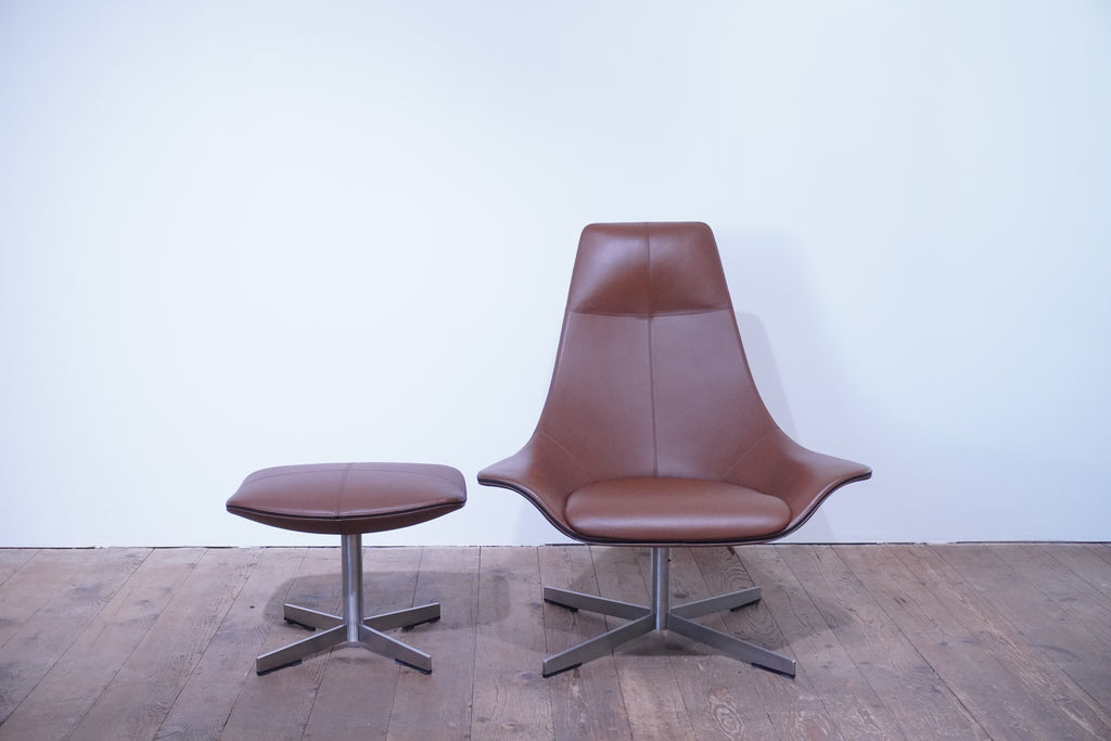 Matteo Grassi Lounge Chair Leder cognac