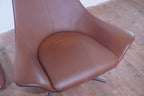 Matteo Grassi Lounge Chair Leder cognac