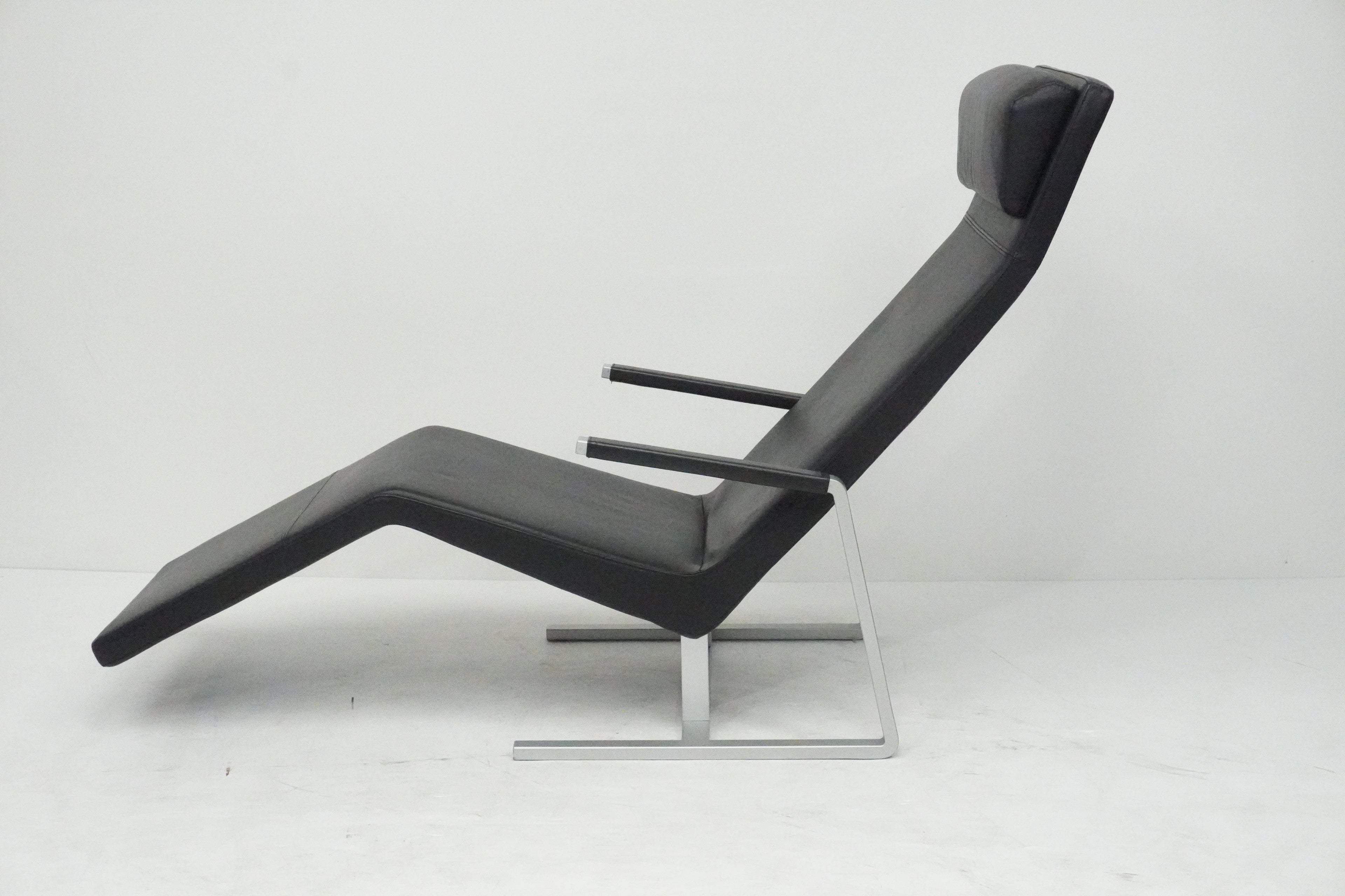 Liege Team by Wellis MaRe Designklassiker Leder schwarz