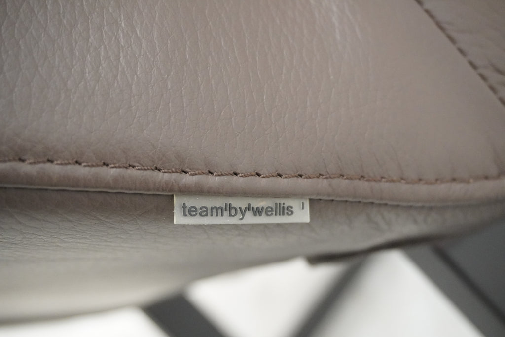 Liege Team by Wellis MaRe Designklassiker Leder dunkelbraun