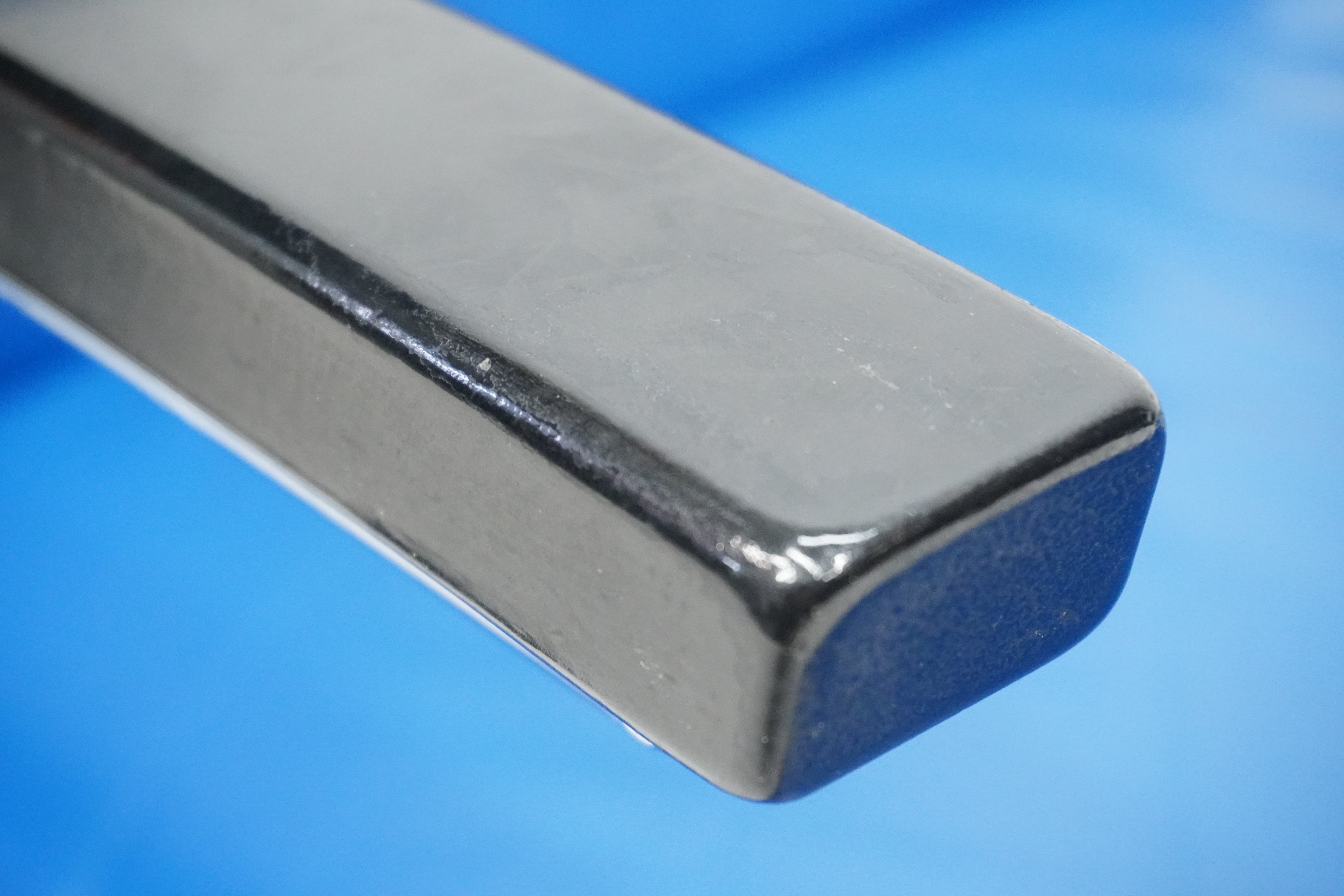 Thonet S411 Freischwinger Sessel Leder blau