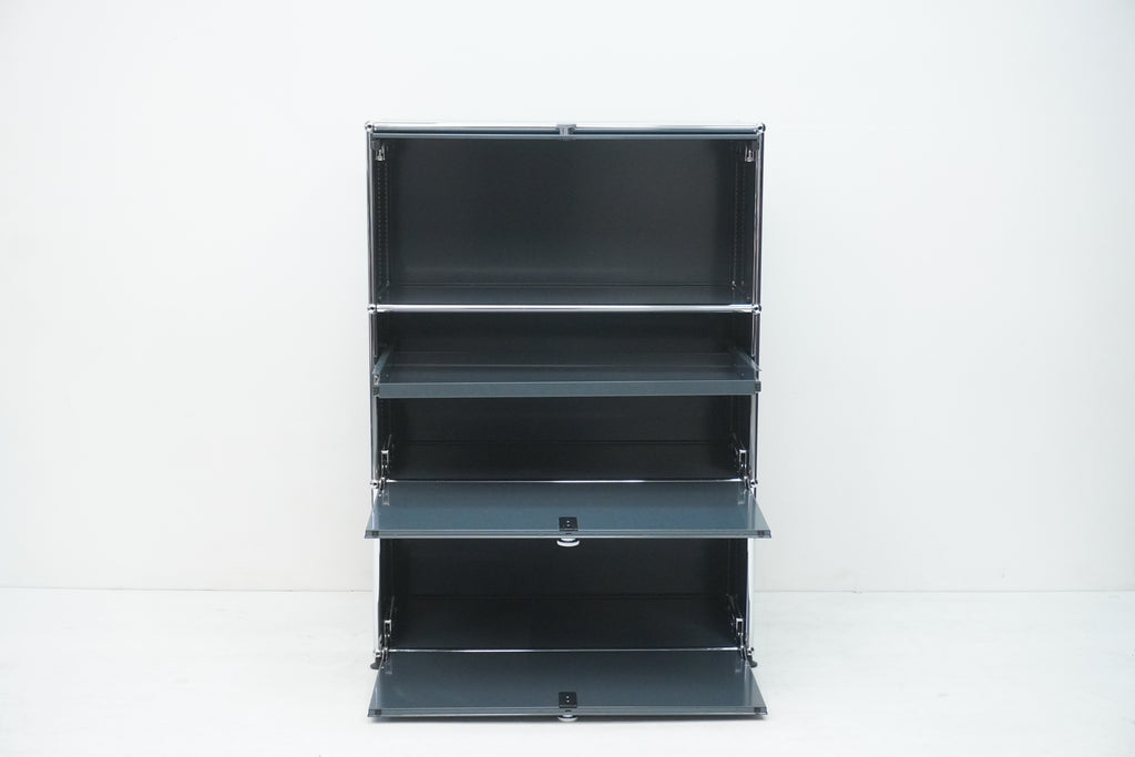 USM Haller Regal 1x3 anthrazitgrau