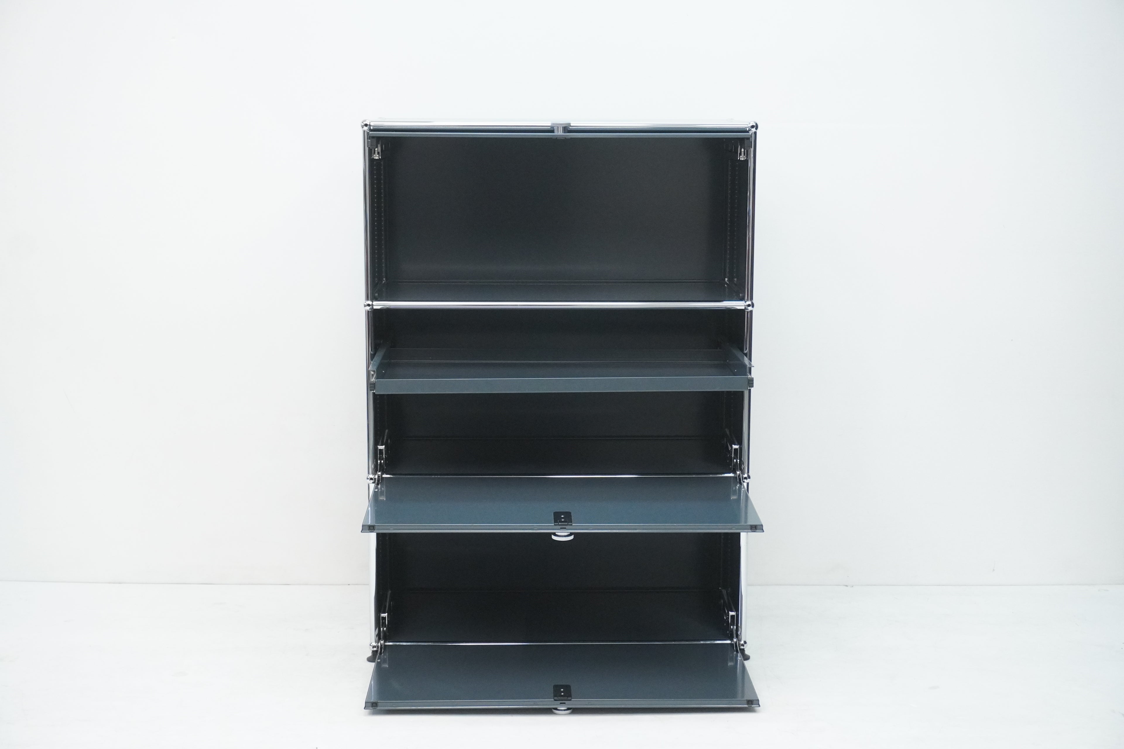 USM Haller Regal 1x3 anthrazitgrau