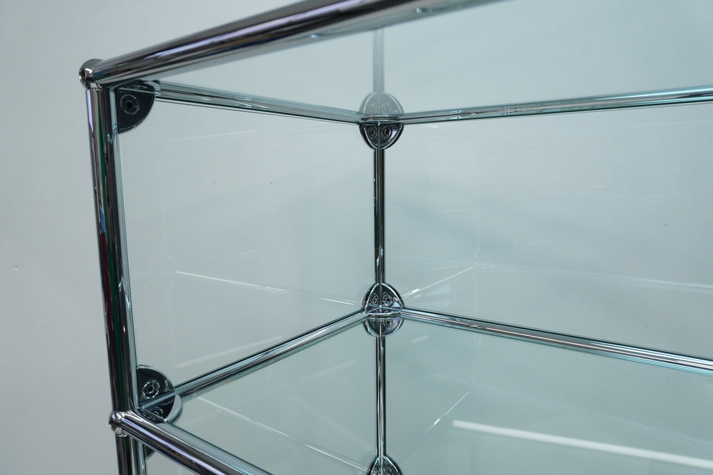 USM Haller Regal Glas Vitrine