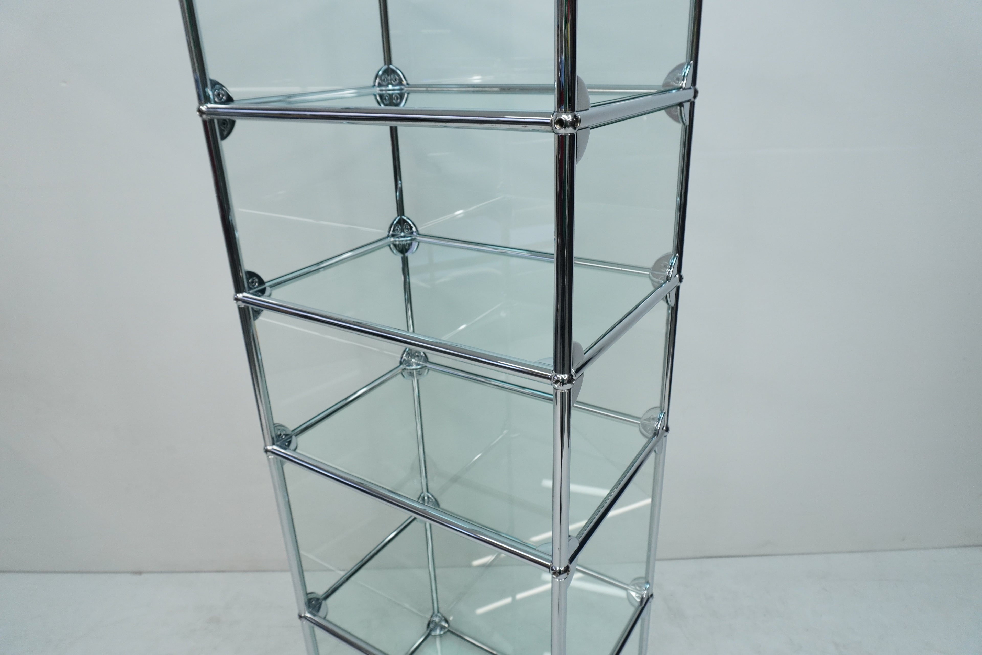 USM Haller Regal Glas Vitrine