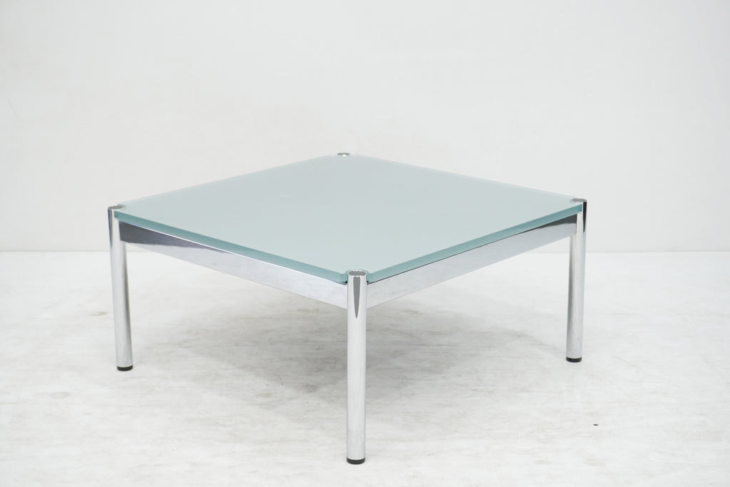 USM Haller Tisch niedrig Glas 75x75x37cm