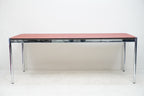 USM Haller Tisch 200 x 75 cm Linoleum rot