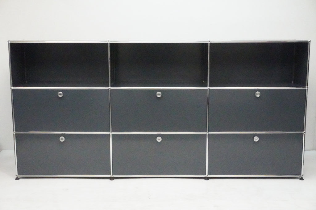 USM Haller Regal 3x3 anthrazitgrau