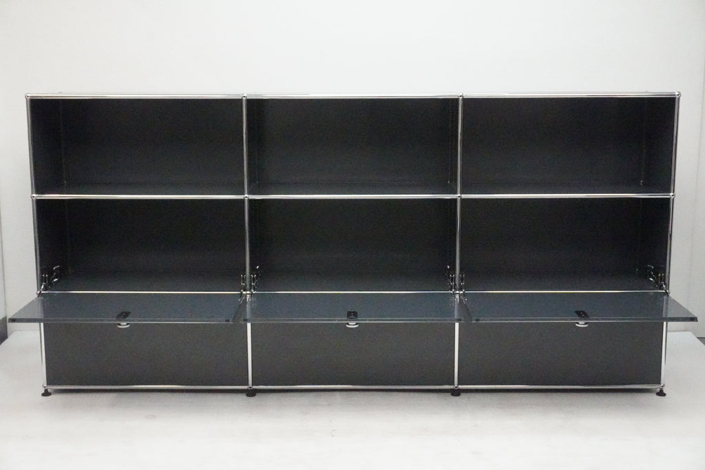 USM Haller Regal 3x3 anthrazitgrau