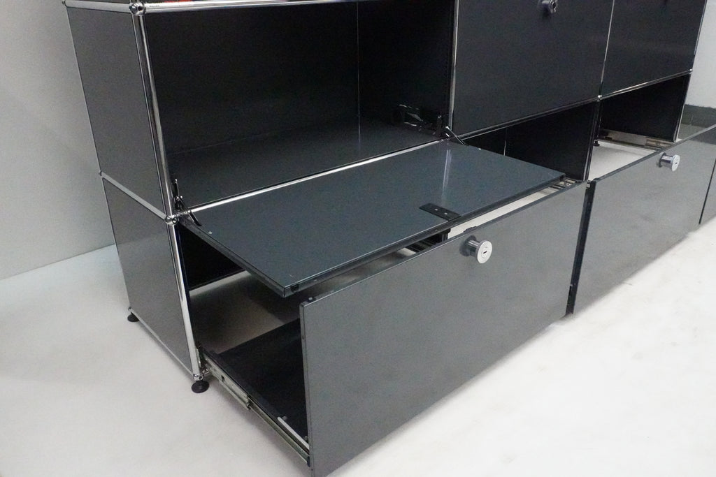 USM Haller Regal 3x3 anthrazitgrau