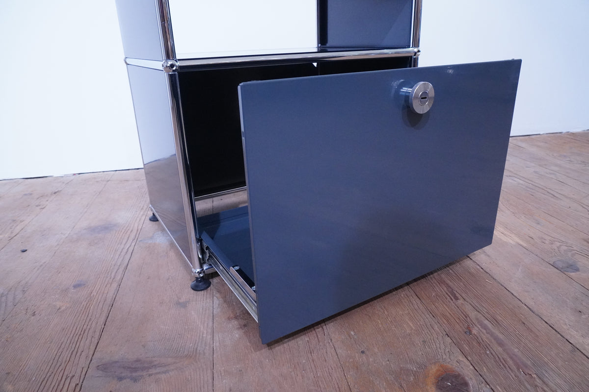 USM Haller Nachttisch anthrazitgrau 50 x 35