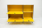 USM Haller Regal 2x3 goldgelb
