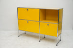 USM Haller Regal 2x3 goldgelb