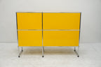 USM Haller Regal 2x3 goldgelb