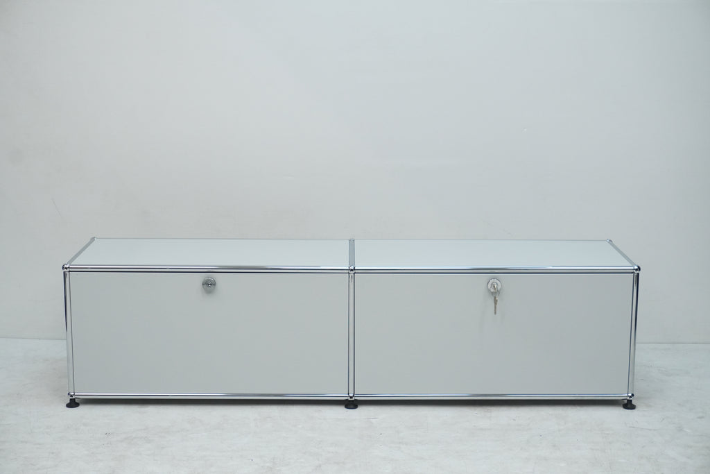 USM Haller Regal 2x1 lichtgrau