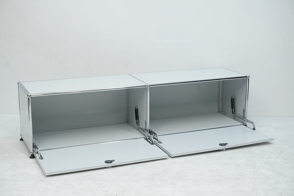 USM Haller Regal 2x1 lichtgrau