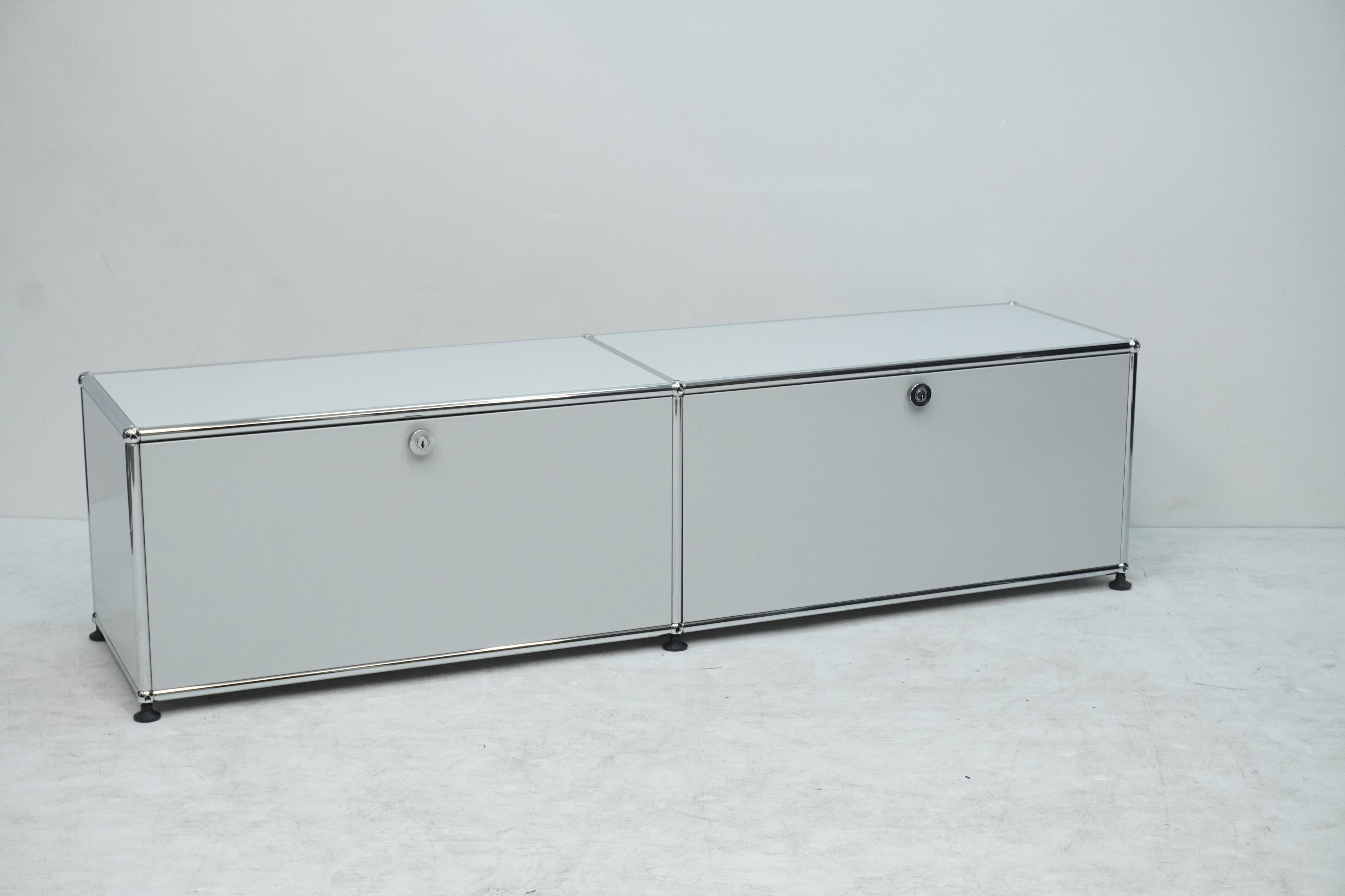 USM Haller Regal 2x1 lichtgrau