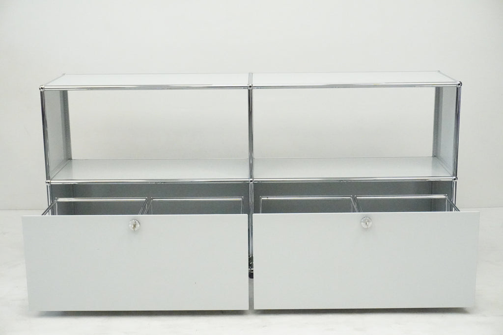 USM Haller Regal 2x2 lichtgrau