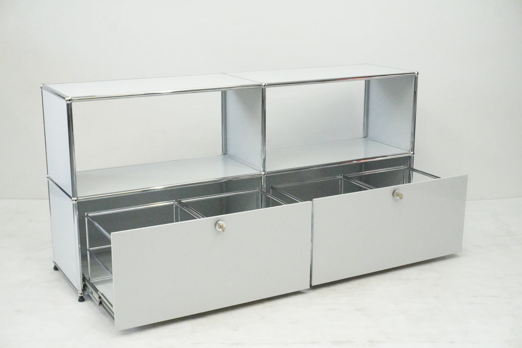 USM Haller Regal 2x2 lichtgrau