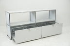 USM Haller Regal 2x2 lichtgrau