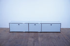 USM Haller Regal 3x1 lichtgrau mit Schubladen
